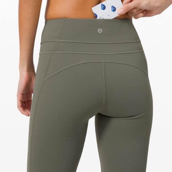 Lululemon green groove flare pants - Picture 3 of 4